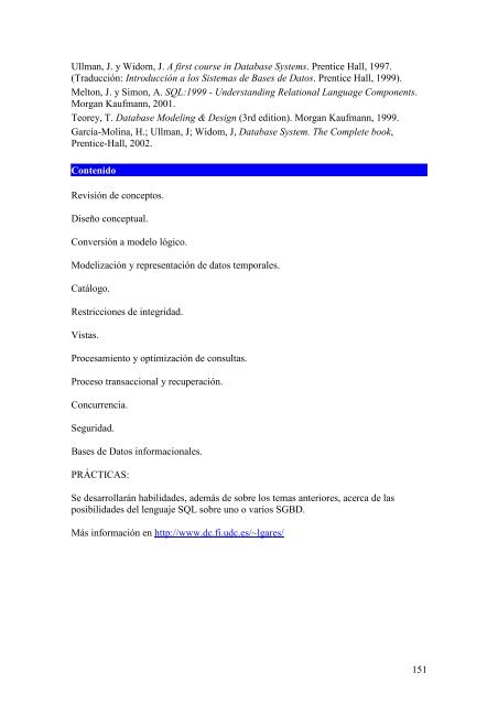 GUÍA DOCENTE ASIGNATURAS 2003-2004 - Facultade de ...