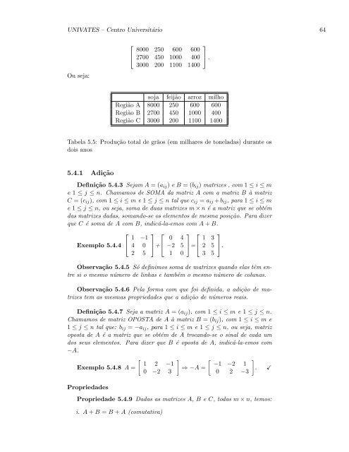 Álgebra Linear e Geometria Analítica - Univates