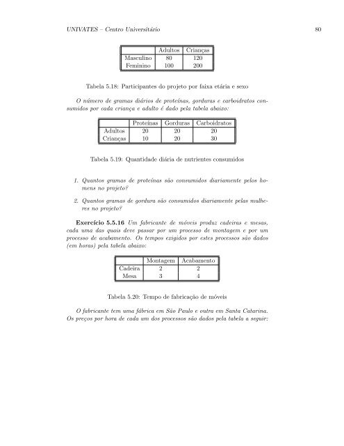 Álgebra Linear e Geometria Analítica - Univates