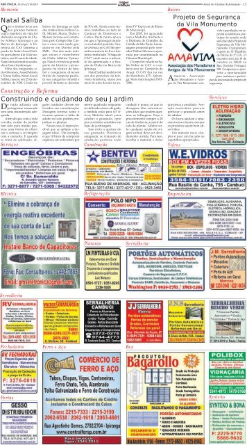 Edição 1201 - Jornal do Cambuci & Aclimação