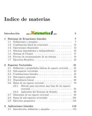 libro de algebra lineal - MATEMATICAS EJERCICIOS RESUELTOS