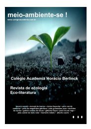 Revista Meio-ambiente-se - Colégio Academia