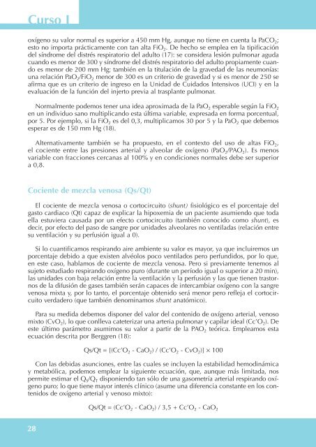 valores normales de oxigeno en sangre venosa