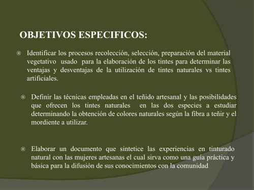 03 REC 141 PRESENTACION TINTES ... - Repositorio UTN