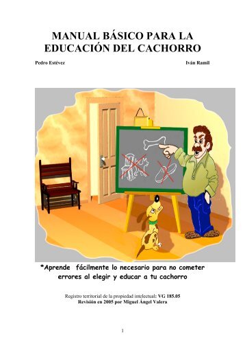 Manual de educación del cachorro - Centauro Veterinarios