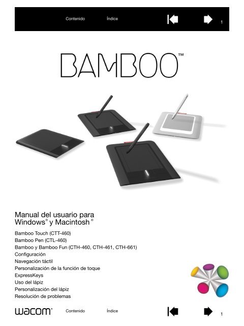 Manual usuarios Bamboo Wacom