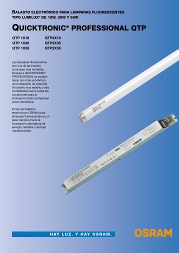 Quicktronic Professional QTP - OSRAM