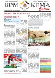 BPM KEMA ONLINE MEI 2013