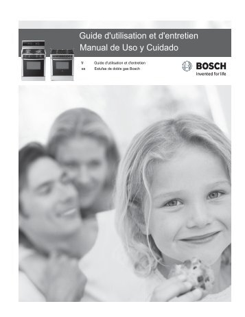 Guide d'utilisation et d'entretien Manual de Uso y ... - Sears Canada