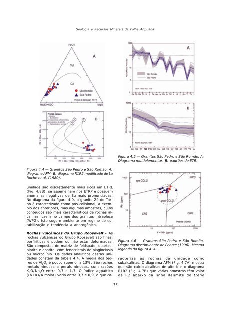 Geologia e Recursos Minerais da Folha Aripuanã - CPRM