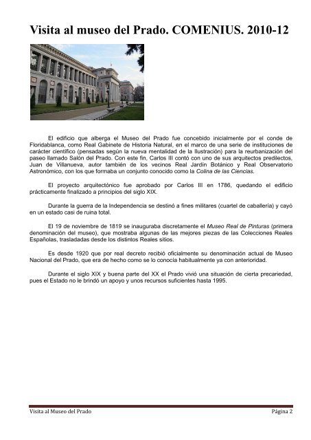 El Museo del Prado.pdf - comenius-iesjosehierro-getafe - home