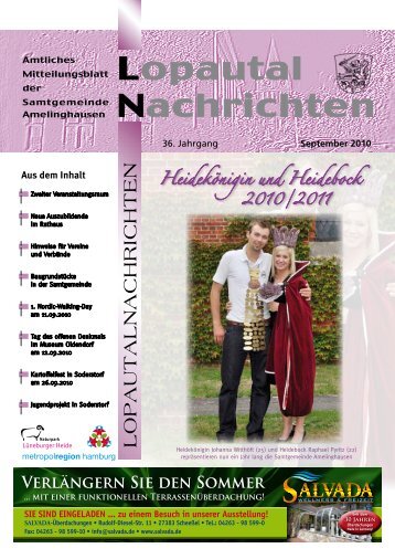 Lopautal Nachrichten 09/2010 - Amelinghausen