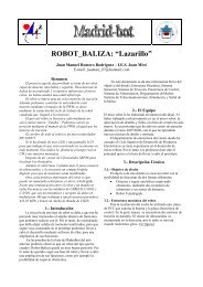 ROBOT_BALIZA: “Lazarillo” - Madridbot