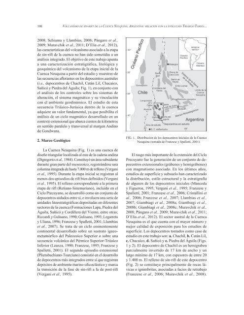 Redalyc.Volcanismo de sin-rift de la Cuenca Neuquina, Argentina ...