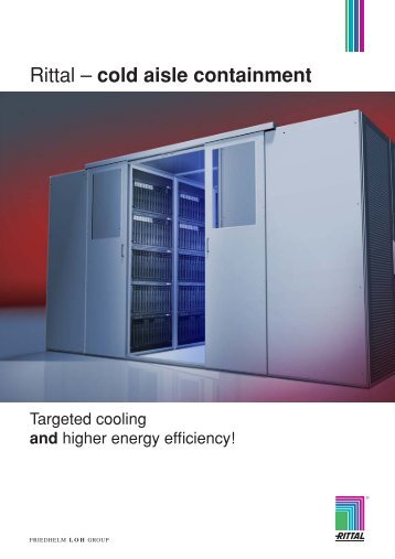 Rittal - cold aisle containment