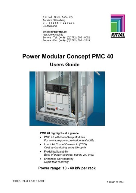 Power Modular Concept PMC 40