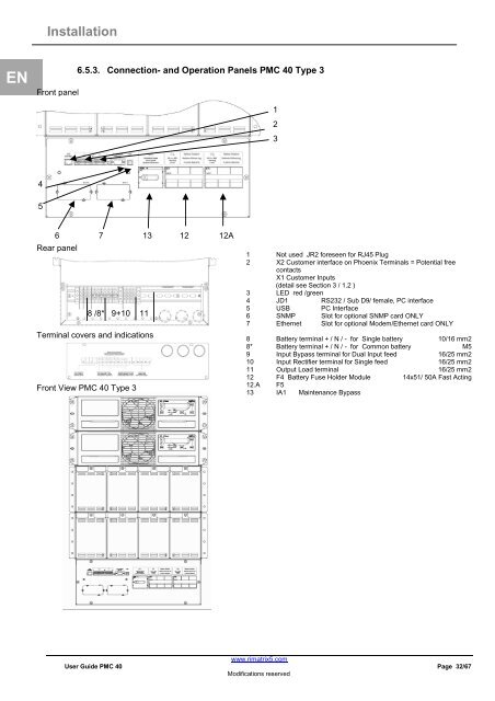 Power Modular Concept PMC 40