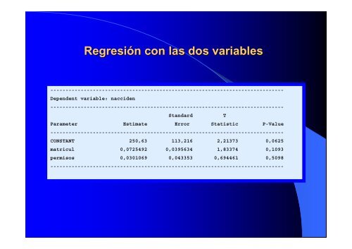 Regresion Presentacion