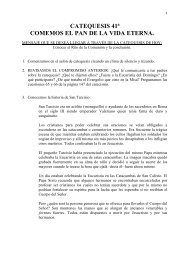 Tema 41: Comamos el Pan de la Vida Eterna. - La Columna de Carlos