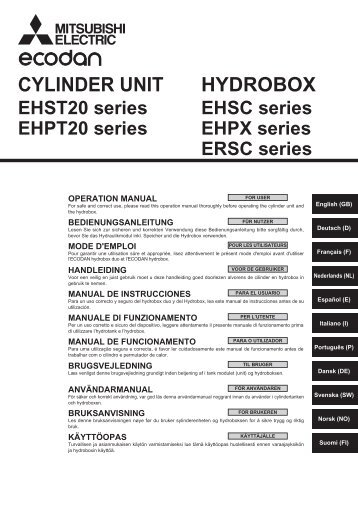 Cylinder Unit Hydrobox - ZUBADAN Pompa de caldura Mitsubishi ...