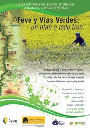 Feve y Vías Verdes: un plan a todo tren. - Revista VÍA LIBRE