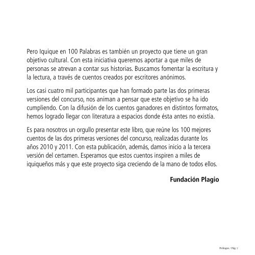 libro 2010-2011 - Iquique en 100 palabras