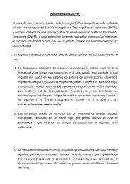 RESUMEN EJECUTIVO El siguiente es el resumen ... - La Tercera