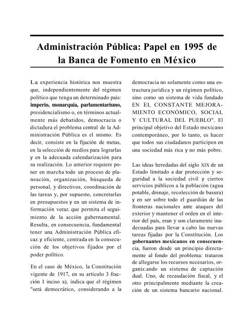 Número 88 - Instituto Nacional de Administración Pública, AC