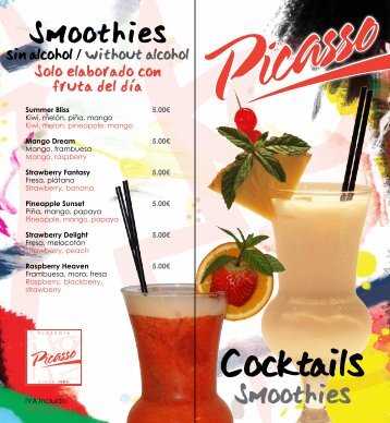 Cocktails - Pizzeria Picasso