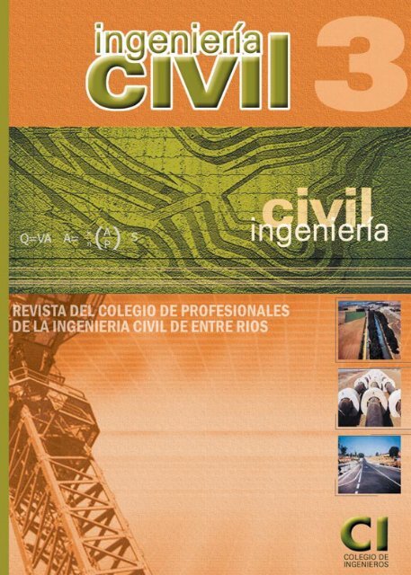 editorial - Colegio de Profesionales Ingenieros Civiles de Entre Ríos