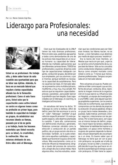 editorial - Colegio de Profesionales Ingenieros Civiles de Entre Ríos