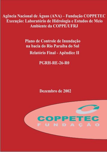 Apêndice II - Laboratório de Hidrologia e Estudos do Meio Ambiente ...