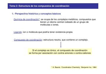 Tema 2: Estructura de los compuestos de ... - Repositori UJI