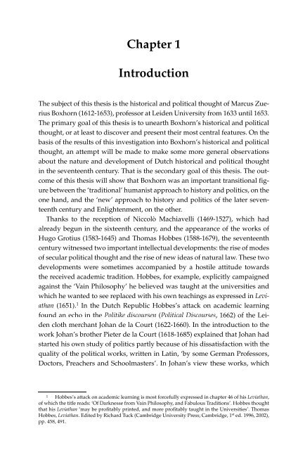 historical and political thought in the seventeenth - RePub - Erasmus ...