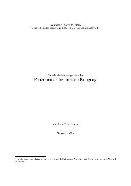 Panorama del arte en Paraguay-Informe final_Rivarola disminuido