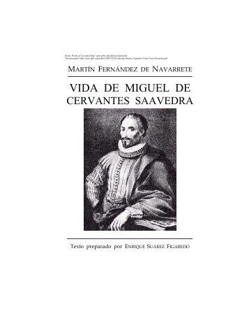 Vida de Miguel de Cervantes - IPFW