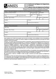 Notificación del Régimen de Asignaciones Familiares ... - Anses