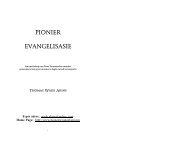 PIONIER EVANGELISASIE - Pioneer Missions