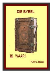 Die Bybel is Waar pdf - Ecclesia