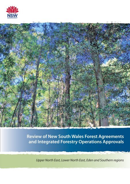 Review of NSW Forest Agreements and IFOAs - Department of ...