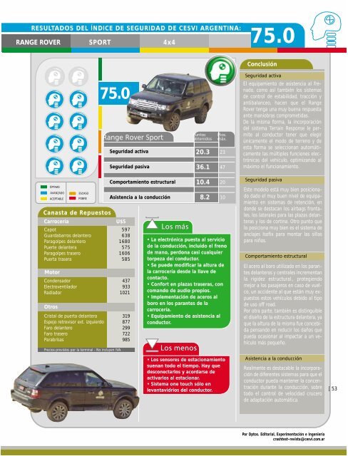 Analisis Range Rover.qxd - Cesvi