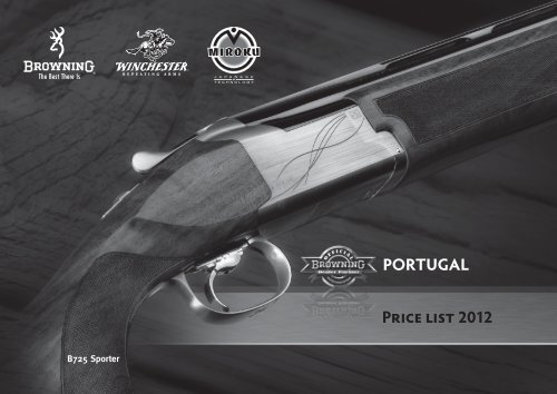 Price list 2012 PORTUGAL