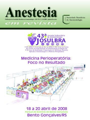 Janeiro/Fevereiro - Sociedade Brasileira de Anestesiologia