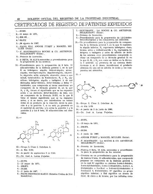 de la Pro~iedad Industrial - Oficina Cubana de la Propiedad Industrial