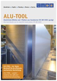 Flyer ALU-TOOL - AMCO Metall-Service Gmbh