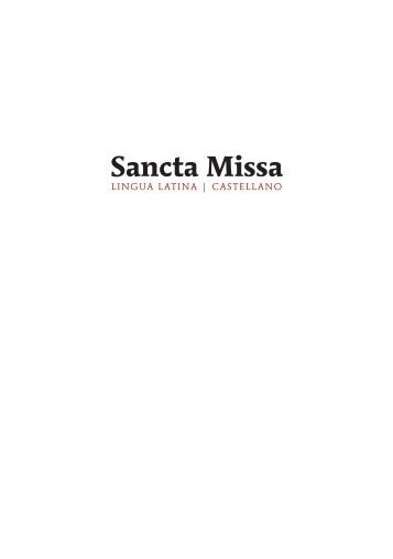 Sancta Missa castellano.indd - MiCartelera.net