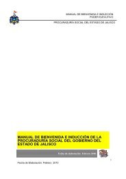 Manual de Inducción, Procuraduría Social 2010.pdf - Sitio Web ...