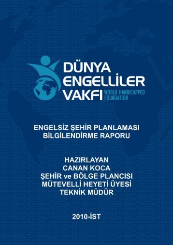 ENGELLİ TANIMI - Dünya Engelliler Vakfı