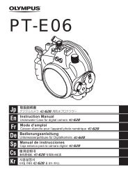 PT-E06 Instruction Manual - オリンパス