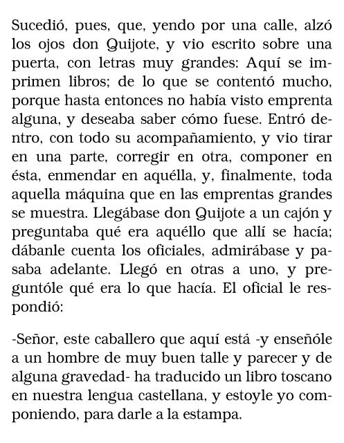 El ingenioso hidalgo don Quijote de la Mancha, II - Bibliolucus